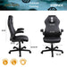 EAN 3328170293143 - Konix 78441120436 silla para videojuegos Butaca para jugar Asiento acolchado Negro imagen 5