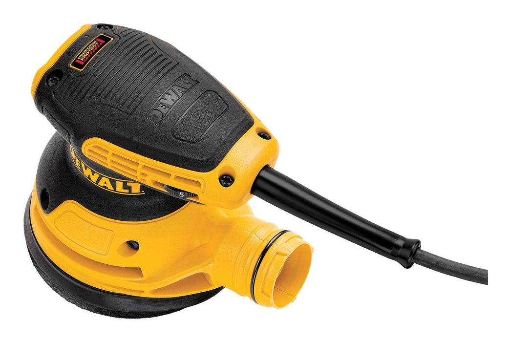 EAN 5035048553954 - DeWALT DWE6423-QS lijadora portátil Lijadora orbital 12000 OPM Negro, Amarillo 280 W imagen 7