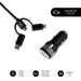 EAN 8436586740764 - SUBBLIM SUB-CHG-4CC002 cargador de dispositivo móvil Universal Negro Encendedor de cigarrillos Carga rápi imagen 7