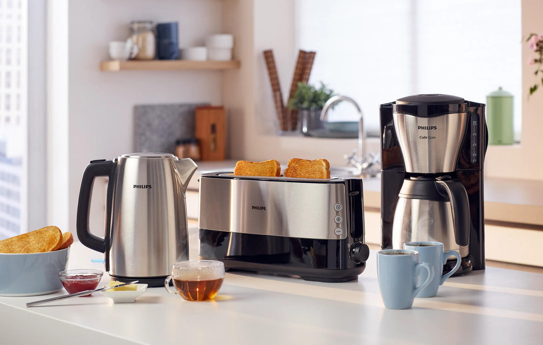EAN 8710103821083 - Philips Viva Collection HD2692/90 tostadora 8 1 rebanada(s) 950 W Negro, Metálico imagen 2