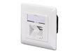 EAN 4016032320227 - Digitus DN-9008-1 toma de corriente 2 x RJ-45 Blanco imagen 1