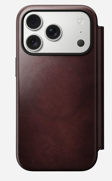 EAN 856504011833 - Nomad Modern Leather Folio funda para teléfono móvil 16 cm (6.3") Borgoña imagen 5