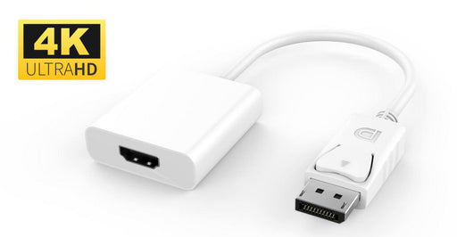 EAN 5712505743492 - Microconnect DPHDMI3W adaptador de cable de vídeo 0,15 m DisplayPort HDMI Blanco imagen 1
