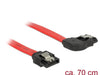 EAN 4043619839704 - DeLOCK 83970 cable de SATA 0,7 m SATA 7-pin Negro, Rojo imagen 1