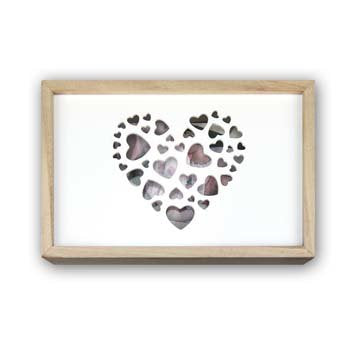 EAN 8020912057963 - ZEP LOVE BOX Caja de almacenaje Rectangular Madera Blanco, Madera imagen 1