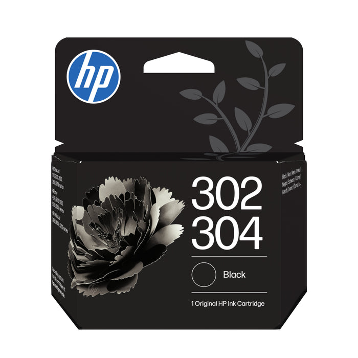 EAN 0199764139580 - HP 302/304 Black Original Ink Cartridge cartucho de tinta 1 pieza(s) Rendimiento estándar imagen 1