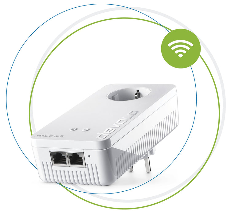 EAN 4250059686106 - Devolo Magic 2 Wifi next Single 1200 Mbit/s Ethernet Blanco 1 pieza(s) imagen 2