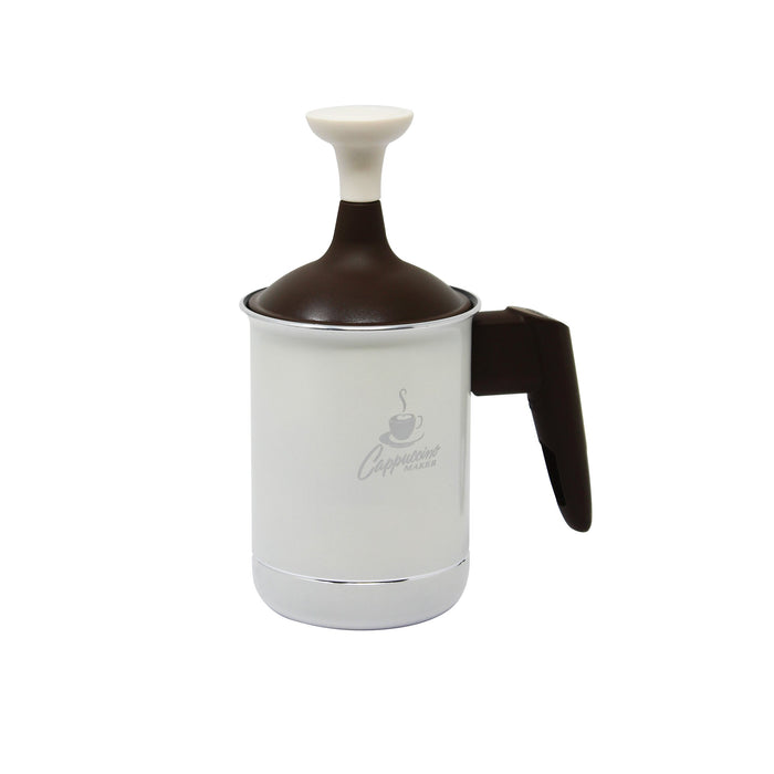 EAN 0883336409095 - Pedrini 02CF043 espumador o calentador de leche Handheld electric milk frother Marrón, Blanco imagen 1