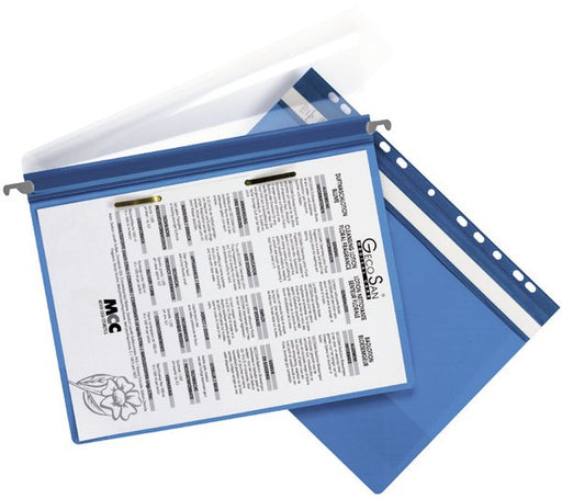 EAN 4005546225111 - Durable 2561-06 archivador colgante Plástico A4 Azul, Transparente 1 pieza(s) imagen 2
