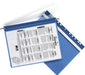 EAN 4005546225111 - Durable 2561-06 archivador colgante Plástico A4 Azul, Transparente 1 pieza(s) imagen 2