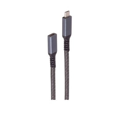 EAN 4017538148957 - shiverpeaks BS14-74003 cable USB USB 3.2 Gen 2 (3.1 Gen 2) 0,5 m USB C 10 Gbit/s 100 W Negro, Blanco imagen 1