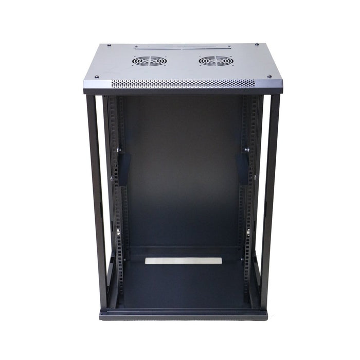 EAN 5903148916880 - Extralink 18U 600X600 WALL-MOUNTED RACKMOUNT CABINET BLACK Bastidor de pared imagen 2