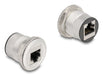 EAN 4043619881901 - DeLOCK 88190 toma de corriente 2 x RJ-45 Negro, Plata imagen 1