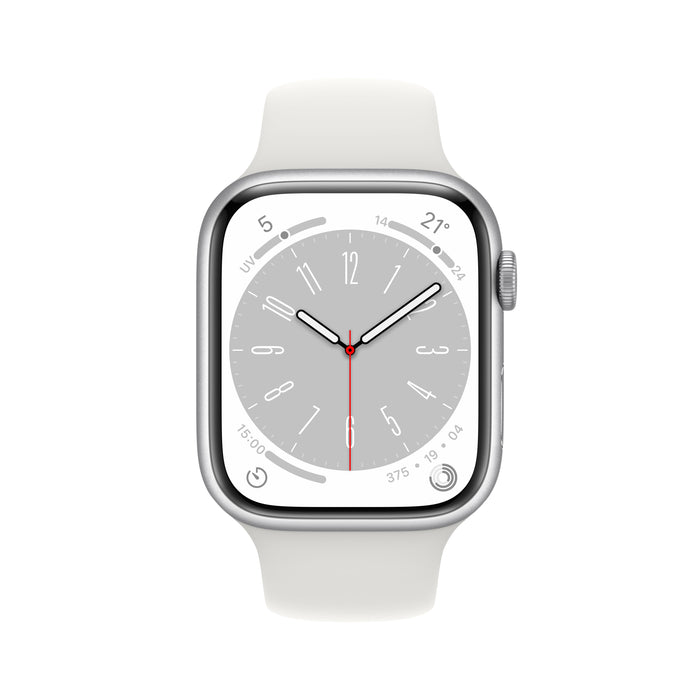 EAN 0194253239529 - Apple Watch Series 8 OLED 45 mm Digital 396 x 484 Pixeles Pantalla táctil 4G Plata Wifi GPS (satélite) imagen 2