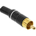 EAN 4043718074600 - InLine 99110P conector RCA Negro imagen 1
