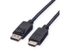 EAN 7630049632356 - ROLINE Recycled Material 11.45.5780 adaptador de cable de vídeo 1 m DisplayPort HDMI Negro imagen 1