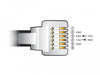 EAN 4043619667369 - DeLOCK 66736 cambiador de género para cable RJ-12 USB 2.0 Type-A Negro imagen 3