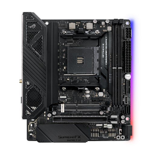 EAN 4718017372558 - ASUS ROG Crosshair VIII Impact AMD X570 Zócalo AM4 Mini DTX imagen 1