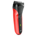 EAN 4210201163343 - Braun Series 3 300s Máquina de afeitar de láminas Recortadora Negro, Rojo imagen 5
