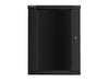 EAN 5901969403213 - Lanberg WF01-6418-10B armario rack 18U Bastidor de pared Negro imagen 2