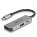 EAN 4043619610631 - DeLOCK 61063 hub de interfaz USB 3.2 Gen 1 (3.1 Gen 1) Type-C 10000 Mbit/s Gris imagen 1