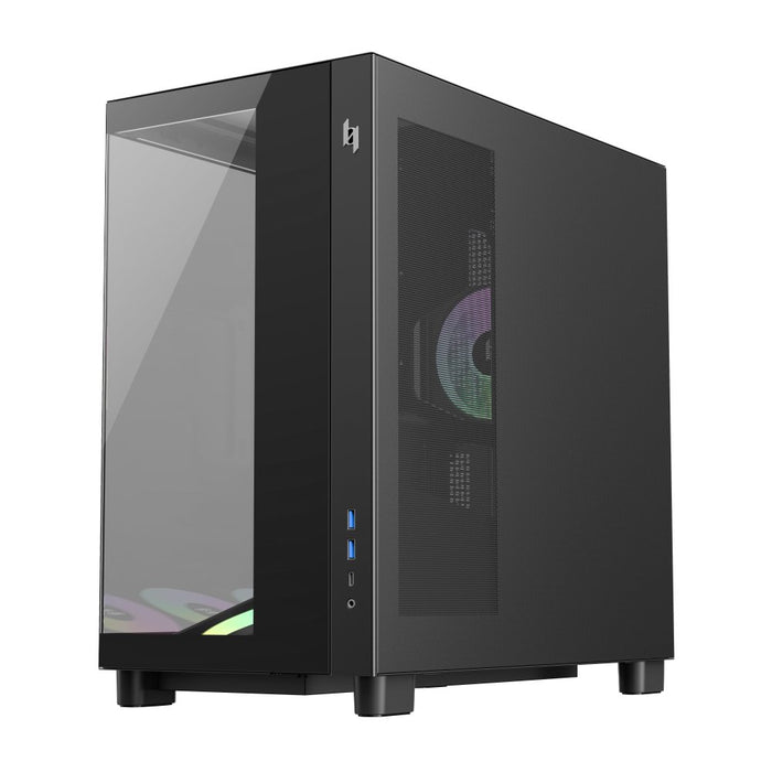 EAN 6931858712064 - GameMax NEX C53 BK carcasa de ordenador Negro imagen 8
