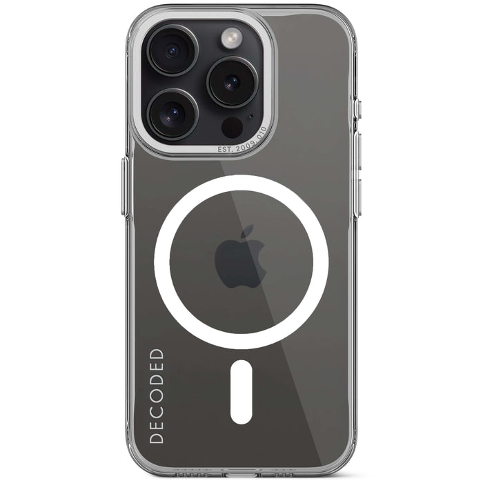 EAN 8720593010713 - Decoded D24IPO15PBCT2TT funda para teléfono móvil 15,5 cm (6.1") Transparente imagen 1