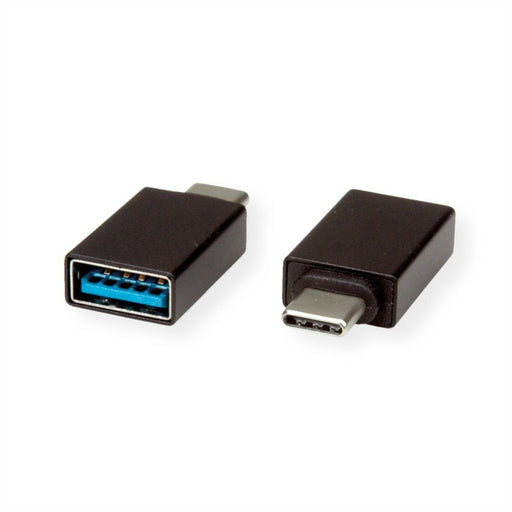 EAN 7630049615809 - ROLINE 12.03.2997 cambiador de género para cable USB-C USB-A Negro imagen 1