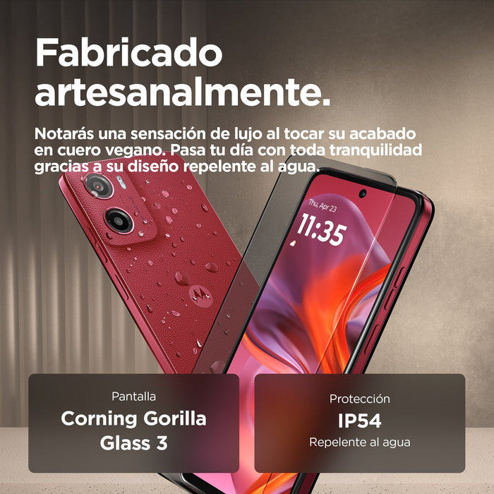 EAN 840023289002 - Motorola moto g05 16,9 cm (6.67") SIM doble Android 15 4G USB Tipo C 8 GB 128 GB 5200 mAh Rojo imagen 9