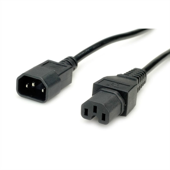 EAN 7630049613362 - VALUE 19.99.1123 cable de transmisión Negro 3 m C14 acoplador C15 acoplador imagen 3