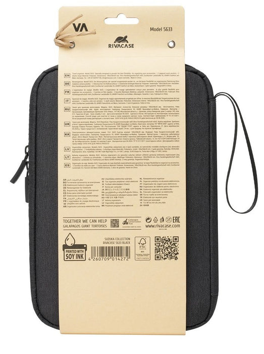 EAN 4260709014272 - Rivacase Suzuka organizador personal Poliéster, Tereftalato de polietileno reciclado (rPET) Gris imagen 11