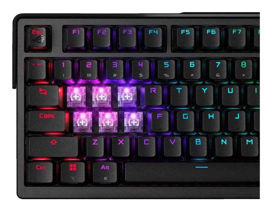 EAN 4711387599280 - ASUS ROG Azoth Extreme teclado Juego USB + RF Wireless + Bluetooth QWERTZ Francés Negro imagen 8