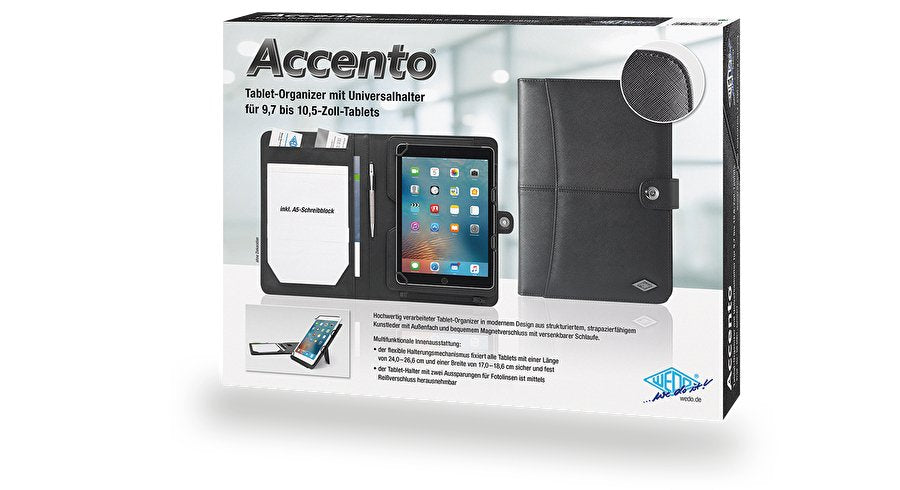 EAN 4003801859620 - Wedo 58 6901 funda para tablet 26,7 cm (10.5") Carcasa rígida Negro imagen 4