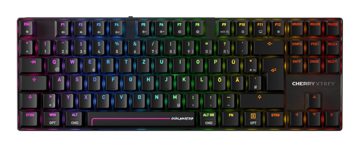 EAN 4025112121142 - CHERRY MX 8.2 Pro TMR Wireless teclado Juego USB + RF Wireless + Bluetooth QWERTZ Alemán Negro imagen 1