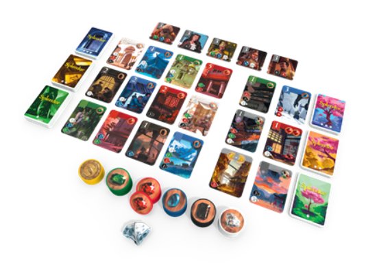 EAN 3558380128724 - Asmodee SCSPL04ES juego de tablero Splendor El sol nunca se pone 45 min Juego De Cartas imagen 3
