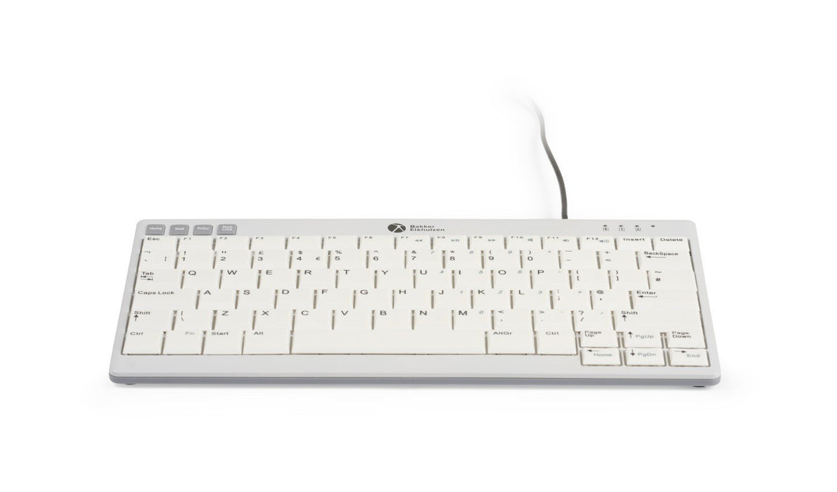 EAN 8719274677383 - BakkerElkhuizen UltraBoard 950 V2 teclado Oficina USB QWERTY Inglés de EE. UU. Gris Oscuro, Gris claro imagen 3
