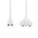 EAN 4052792061925 - LogiLink CP092W cable de transmisión Blanco 1,8 m Enchufe tipo C C7 acoplador imagen 2