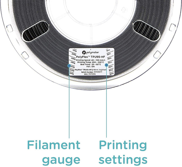 EAN 6938936710660 - Polymaker PD03001 material de impresión 3d Negro 1 kg imagen 6
