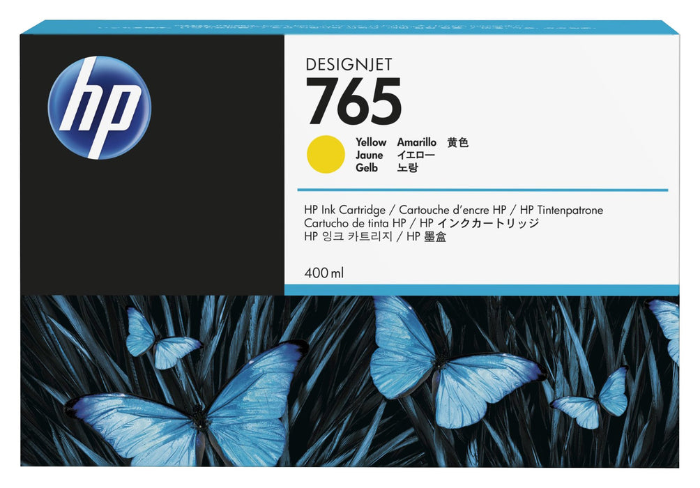 EAN 888793342176 - HP 765 400-ml Yellow DesignJet Ink Cartridge cabeza de impresora Inyección de tinta térmica imagen 3