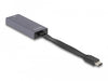 EAN 4043619662487 - DeLOCK 66248 cambiador de género para cable RJ-45 USB C Gris imagen 1