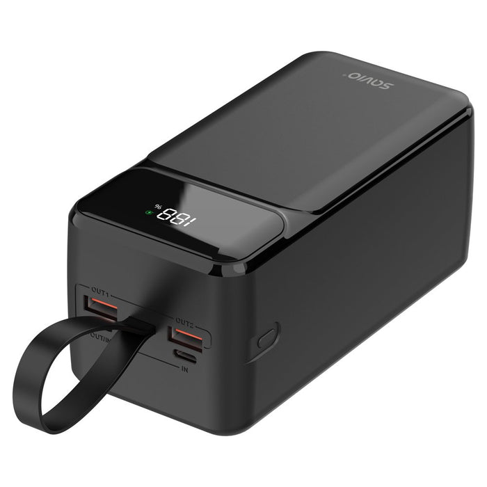 EAN 5907264119880 - Savio BA-14 batería externa Polímero de litio 50000 mAh Negro imagen 8