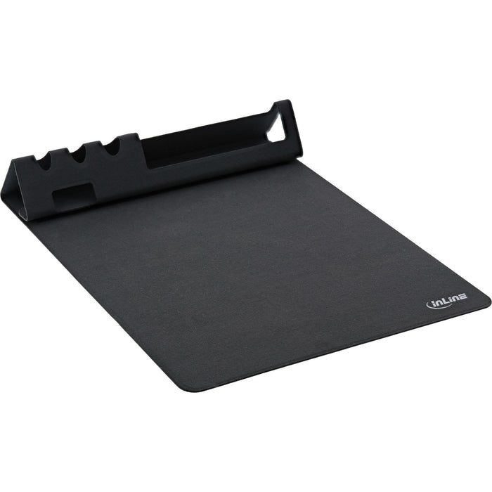 EAN 4043718278497 - InLine 55261 alfombrilla para ratón Negro imagen 2