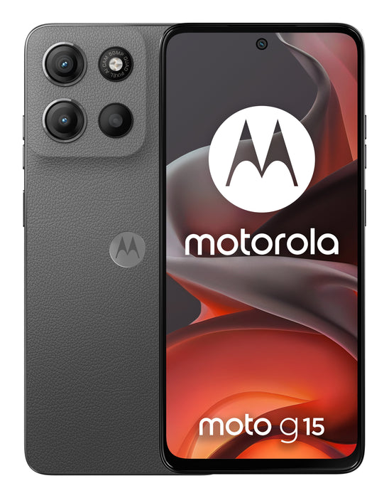 EAN 0840023281099 - Motorola moto g15 17,1 cm (6.72") SIM doble Android 15 4G USB Tipo C 8 GB 128 GB 5200 mAh Gris imagen 2