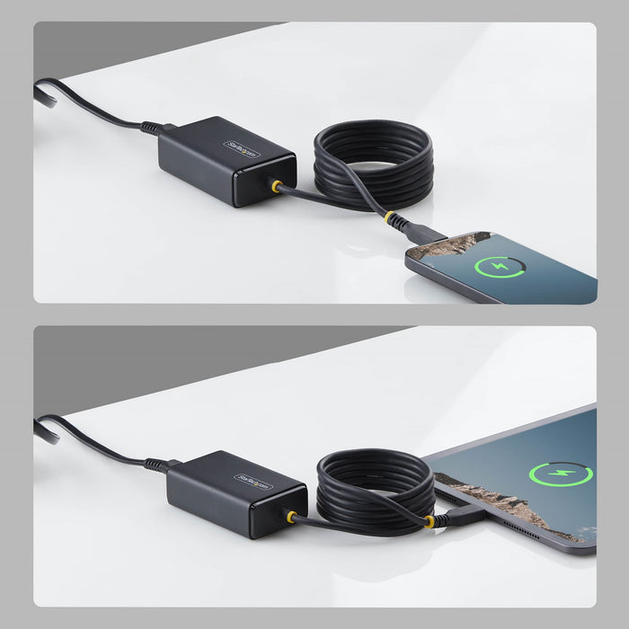 EAN 65030921992 - StarTech.com 165LE-USB-C-CHARGER adaptador e inversor de corriente Interior 65 W Negro imagen 4