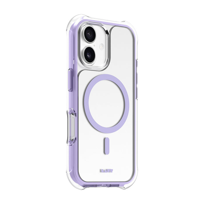 EAN 4895206943833 - LAUT AERO PROTECT funda para teléfono móvil 16 cm (6.3") Púrpura, Transparente imagen 2