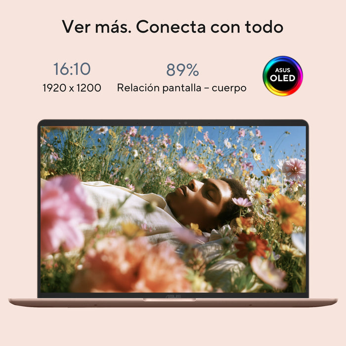 EAN 199291701397 - ASUS Zenbook 14 UX3480QA-U1091W 35,6 cm (14") LPDDR5x-SDRAM Wi-Fi 6E (802.11ax) Coral imagen 5