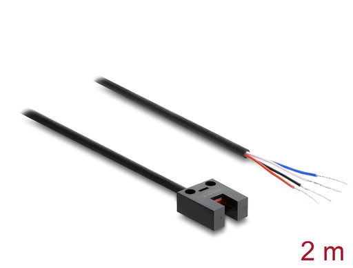 EAN 4043619918737 - DeLOCK 91873 sensor fotoeléctrico Negro Policarbonato (PC), Acrilonitrilo butadieno estireno (ABS) imagen 1