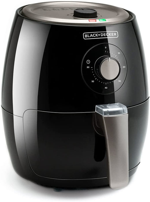 EAN 8432406730014 - Black & Decker BXAF2500E freidora Sencillo 2,5 L Independiente 1500 W Freidora de aire caliente Negro imagen 1