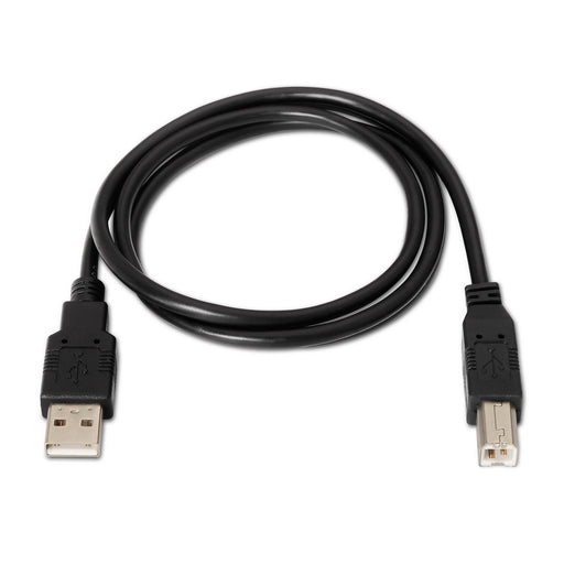 EAN 8436574700053 - AISENS A101-0006 cable USB USB 2.0 1,8 m USB A USB B Negro imagen 2