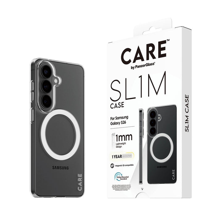 EAN 5715685035197 - PanzerGlass CARE™ by ® SL1M Case Transparent w. Qi Samsung Galaxy S26 funda para teléfono móvil 16 cm (6. imagen 6